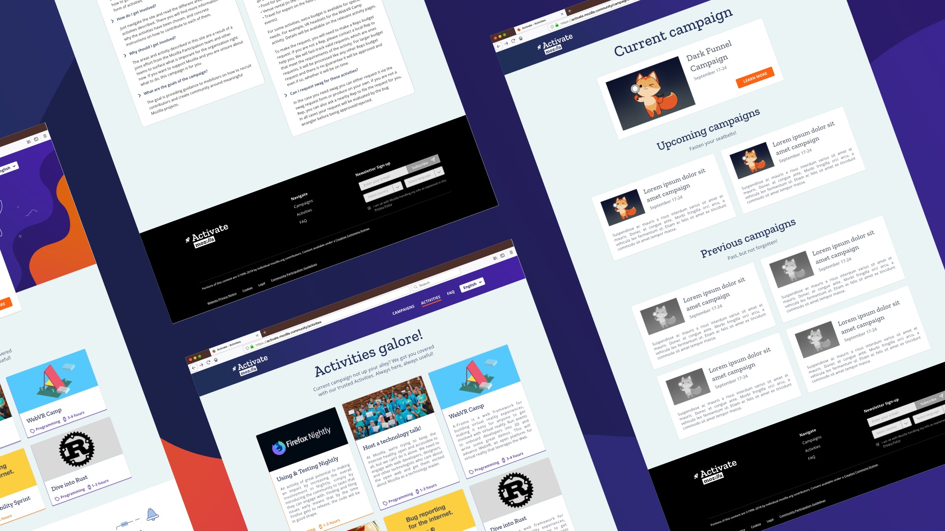 Mozilla Activate UI/UX Showcase Image 06
