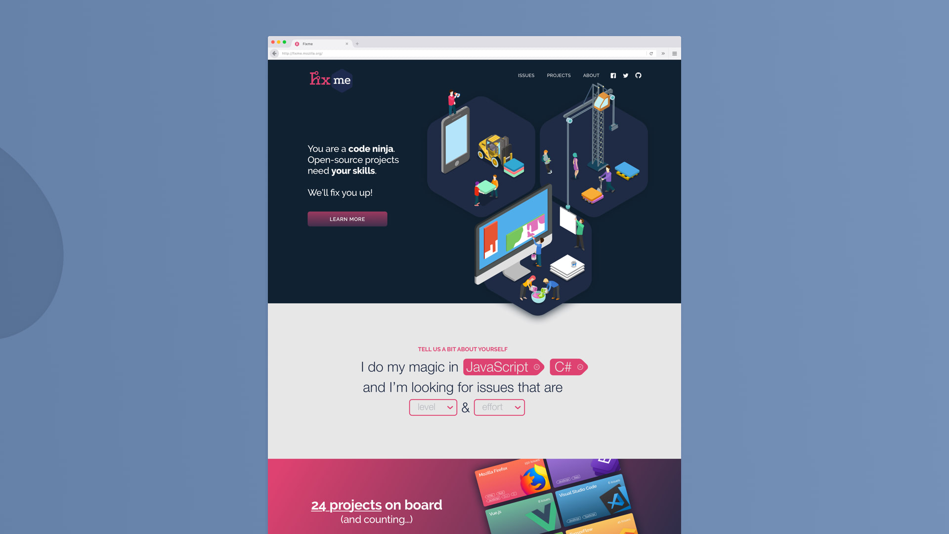 Mozilla Fixme UI/UX Showcase Image 03