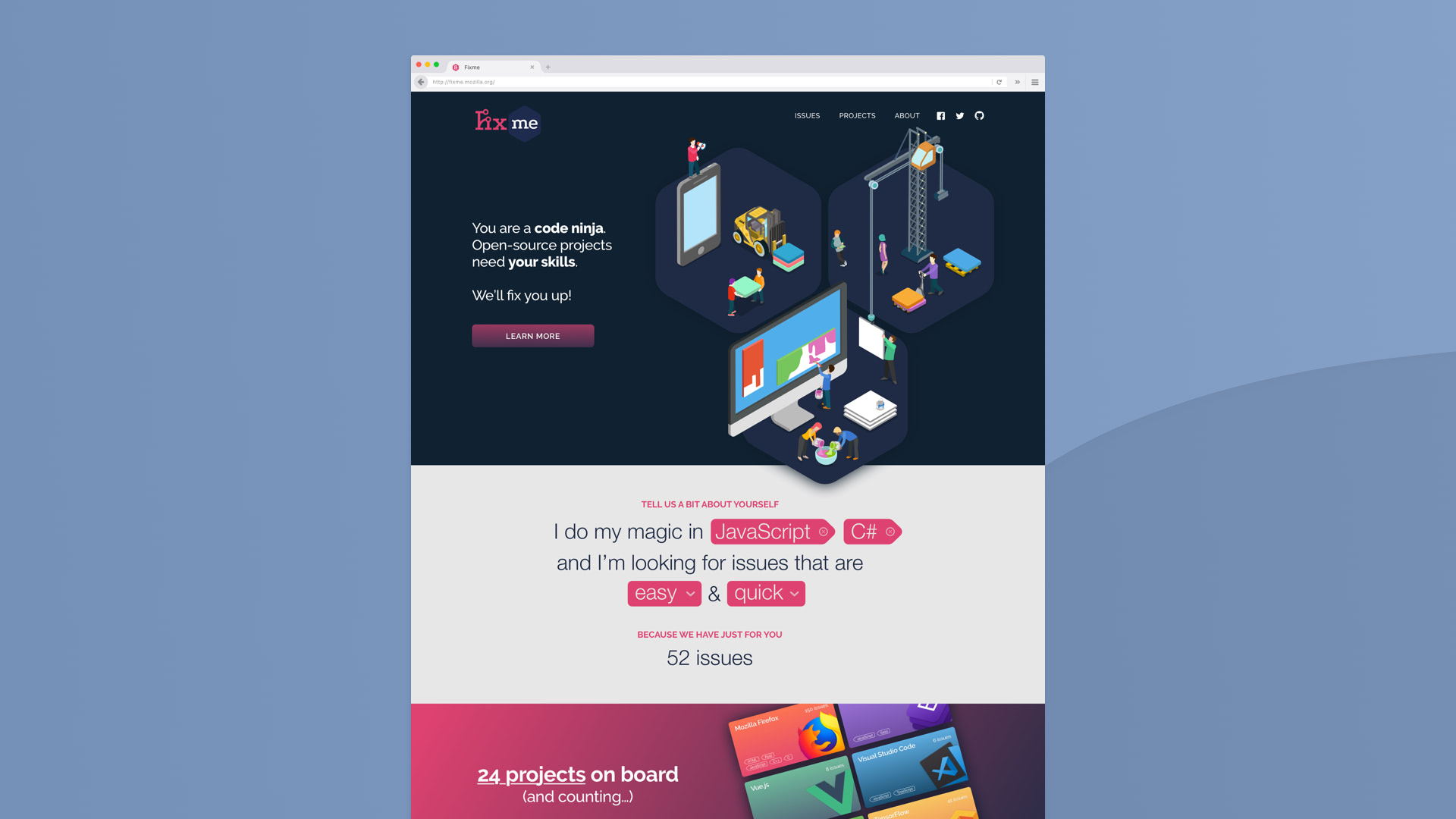 Mozilla Fixme UI/UX Showcase Image 04