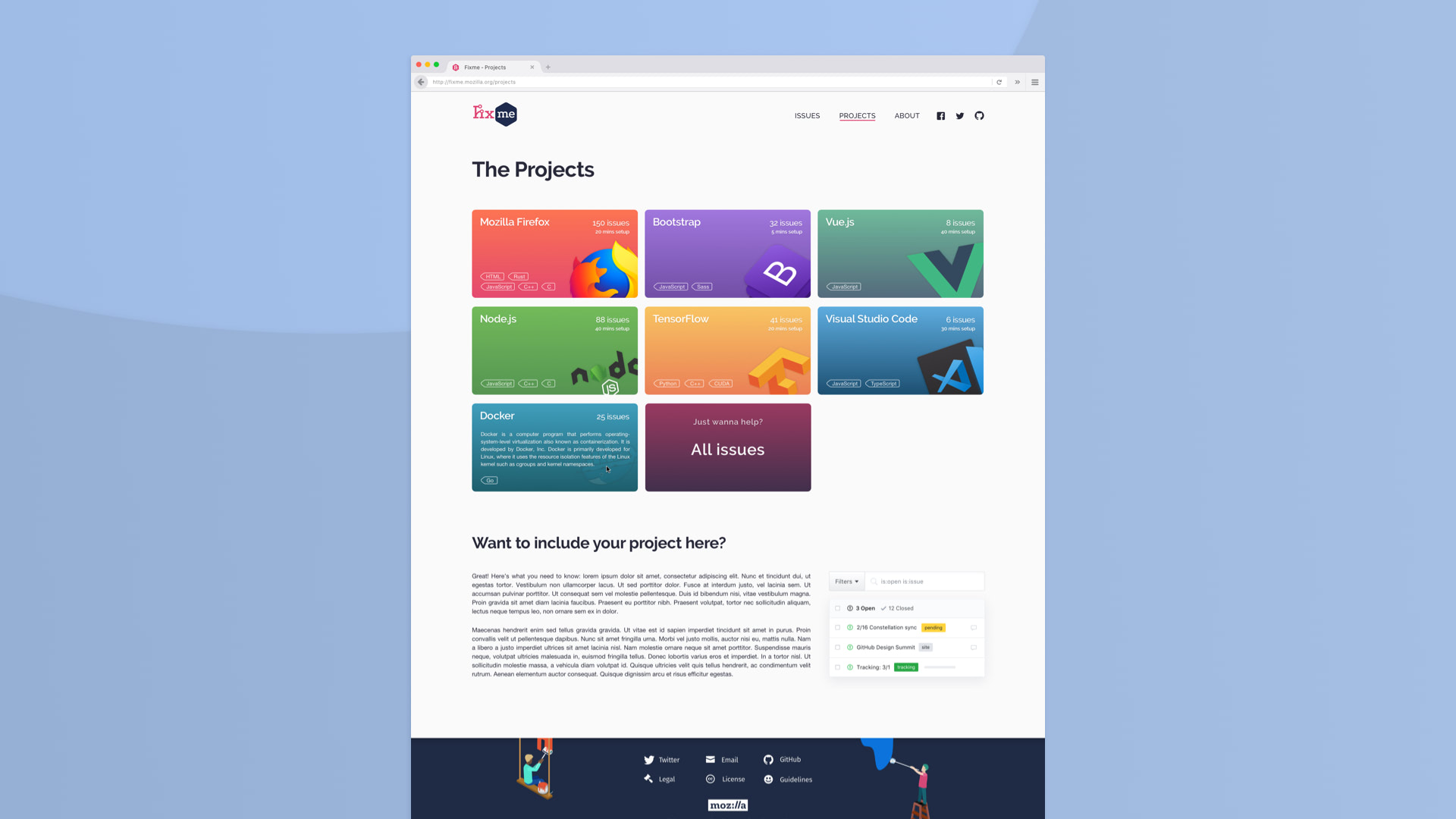 Mozilla Fixme UI/UX Showcase Image 06