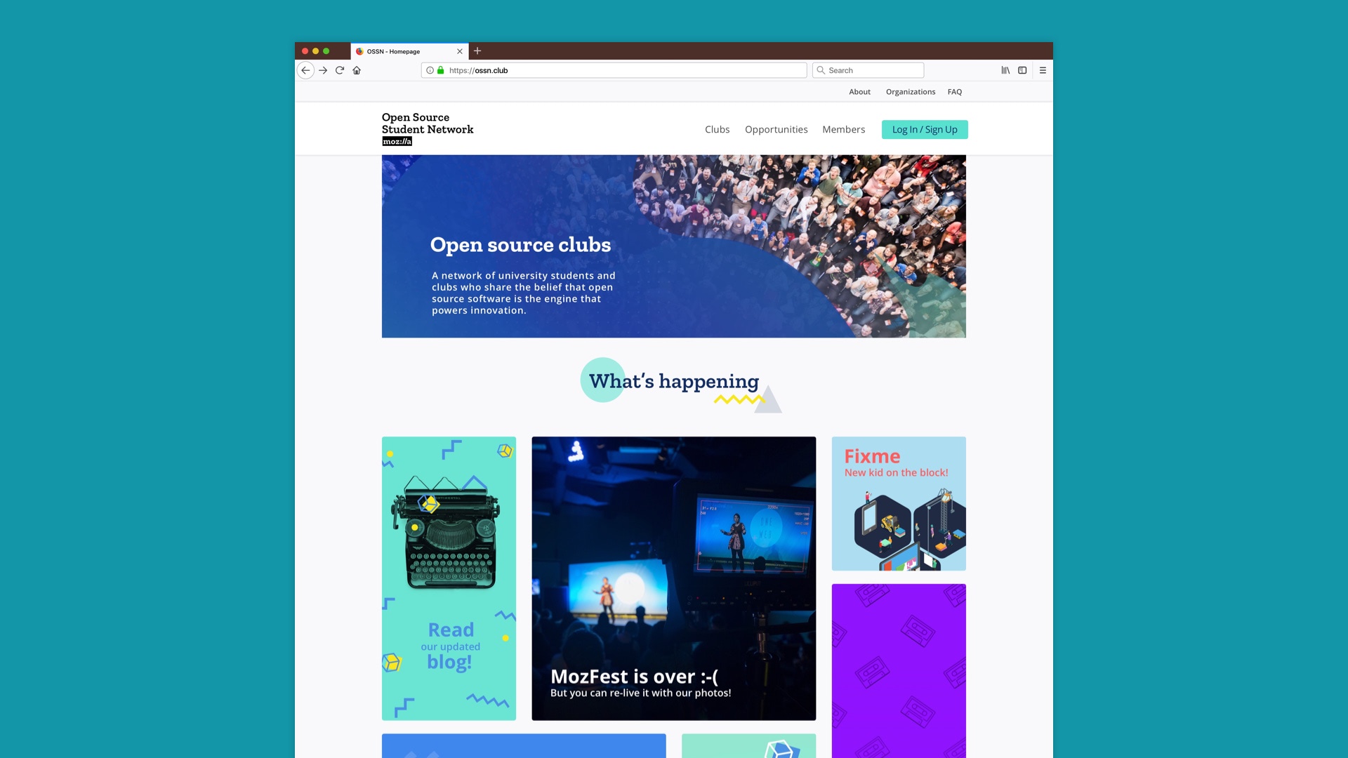 OSSN UI/UX Showcase Image 02